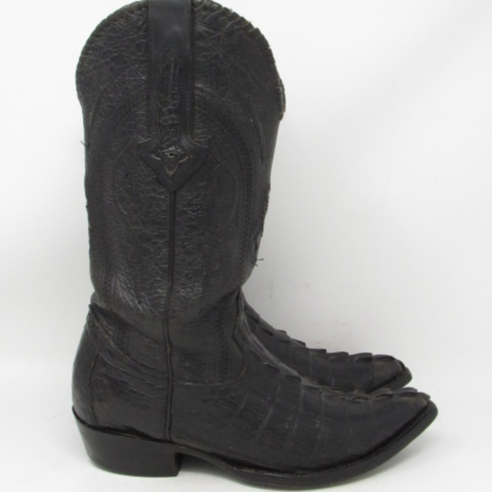 🇮🇹 Montana caiman cowboy boots mens size 9.5D